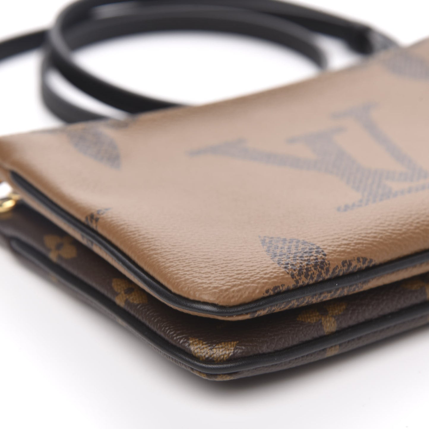 Reverse Monogram Giant Double Zip Pochette