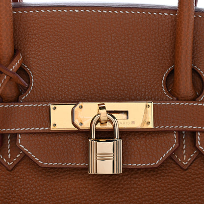 Hermes Togo Birkin 35 Gold 21 of 21