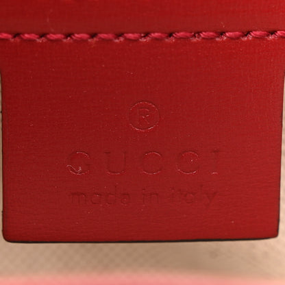 Gucci Boarded Dyana Lux Calfskin Bi-Color Small Jackie 1961 Hobo Blue Agata New Cherry Red 6 of 13
