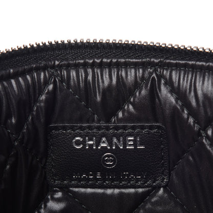 Chanel Caviar Quilted Medium Boy Cosmetic Case Black 6 of 8
