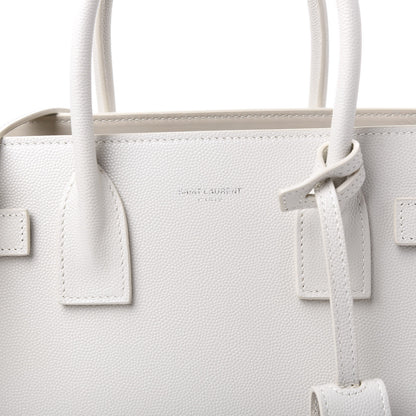 Saint Laurent Grained Calfskin Baby Sac De Jour Crema Soft 12 of 12