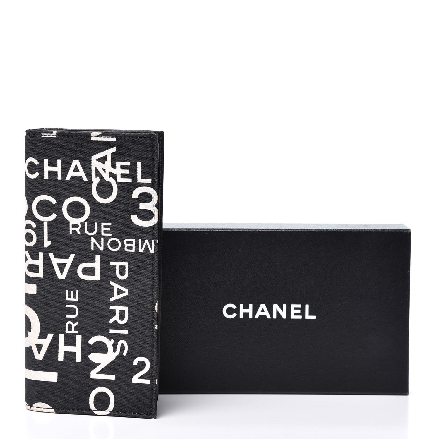 Chanel Canvas 31 Rue Cambon Yen Wallet Black 11 of 11