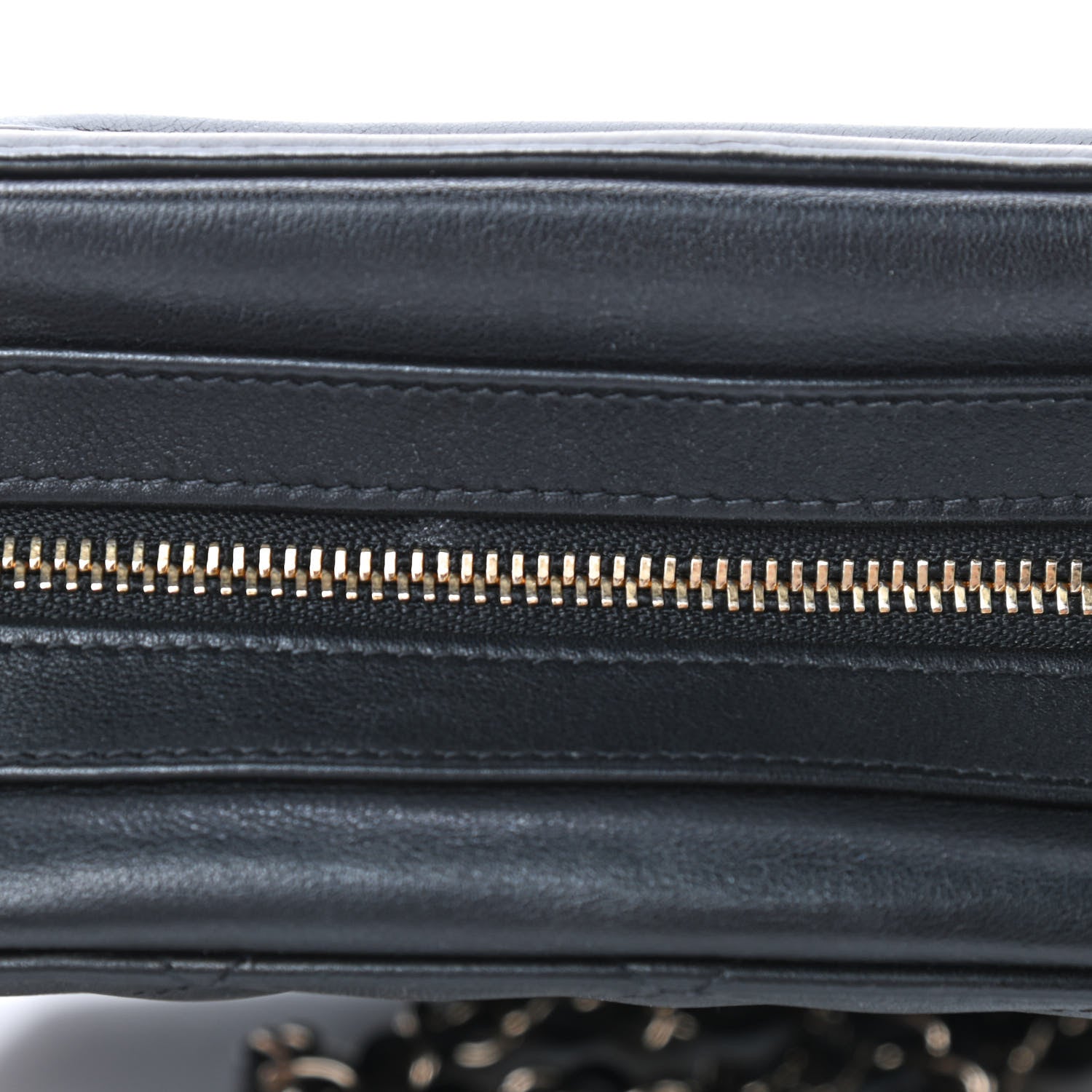 Chanel Lambskin Quilted CC On Top Vanity Black 11 of 11