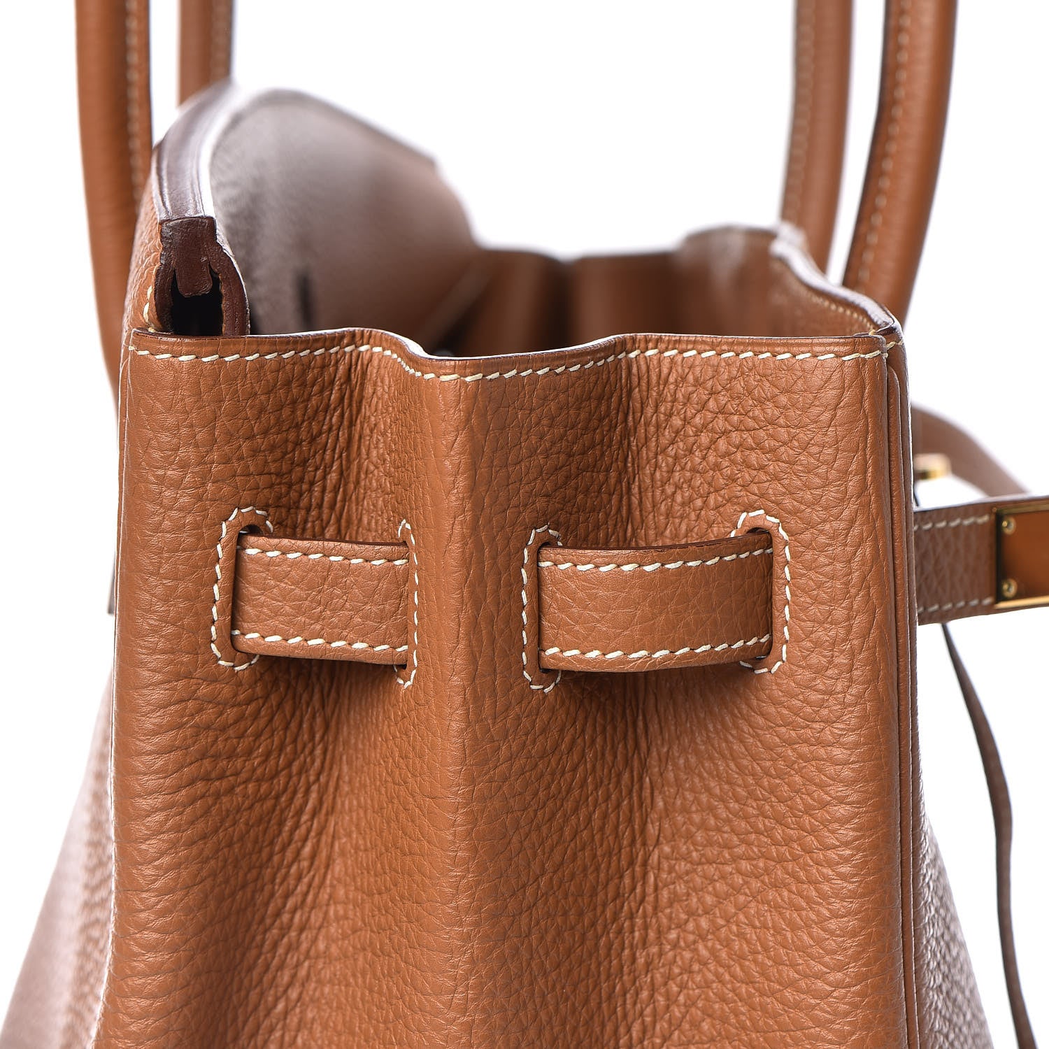 Hermes Taurillon Clemence Birkin 35 Gold 18 of 32