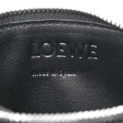 Loewe Soft Grained Calfskin Coin Card Holder Black 6 of 13