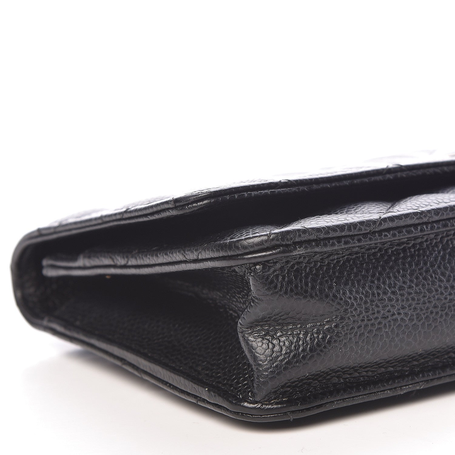 Chanel Caviar Quilted Wallet On Chain WOC Black 9 of 12