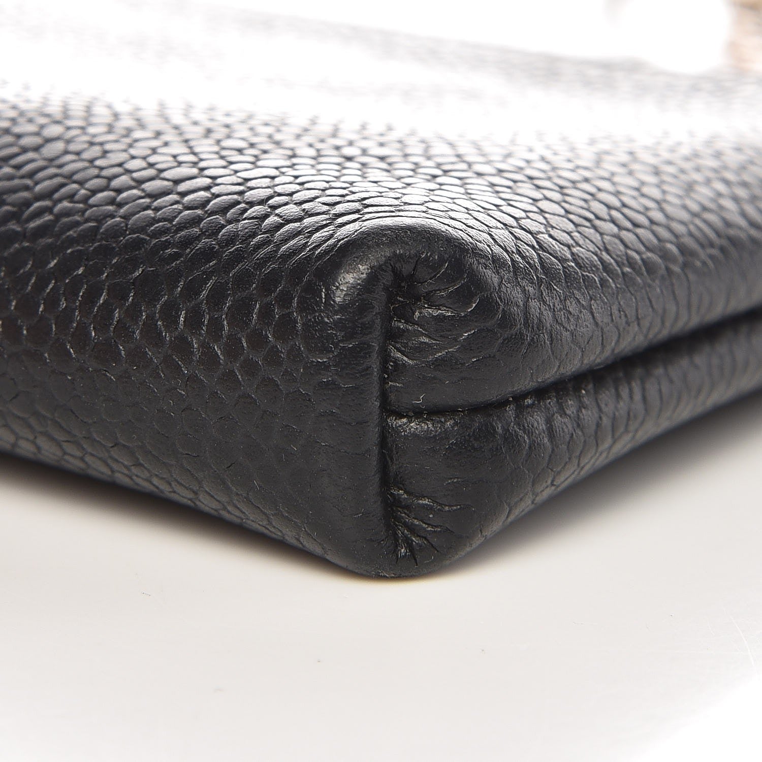 Chanel Caviar Timeless CC Key Holder Black 10 of 12