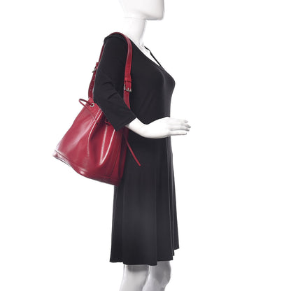 Louis Vuitton Epi Petit Noe NM Fuchsia 2 of 10