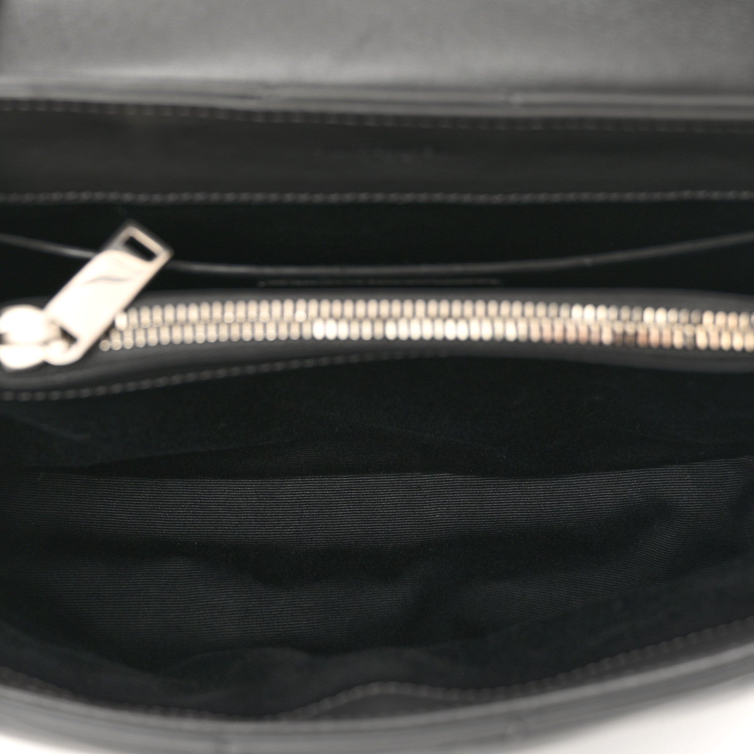 Saint Laurent Calfskin Y Quilted Monogram Small Loulou Chain Satchel Storm 6 of 10