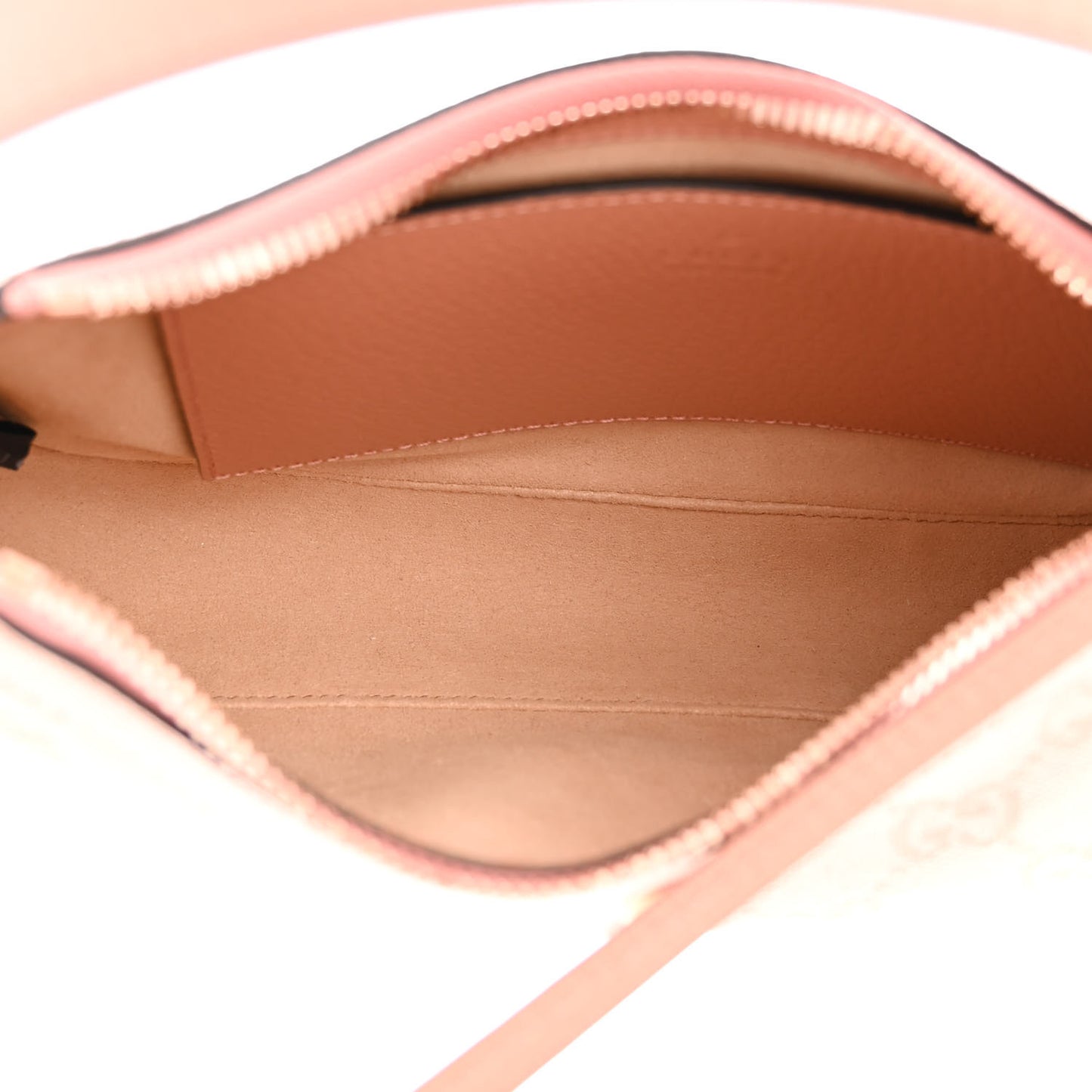 Monogram Textured Dollar Calfskin Small Ophidia Hobo Cloche Rose Pink