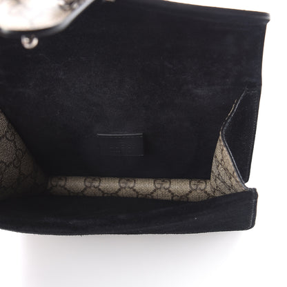 Gucci GG Supreme Monogram Mini Dionysus Shoulder Bag Black 4 of 7