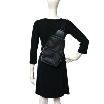 Louis Vuitton Damier Graphite Avenue Sling Backpack 2 of 8