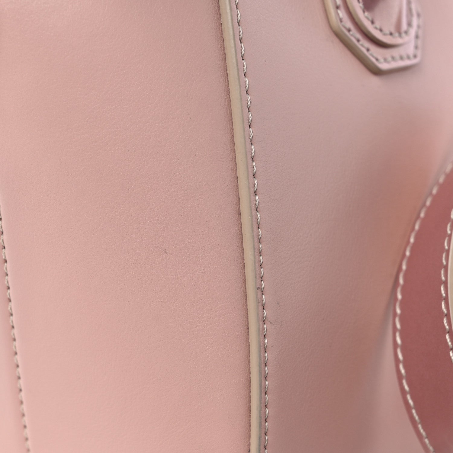 Givenchy Metallic Calfskin Mini Antigona Light Pink 18 of 19