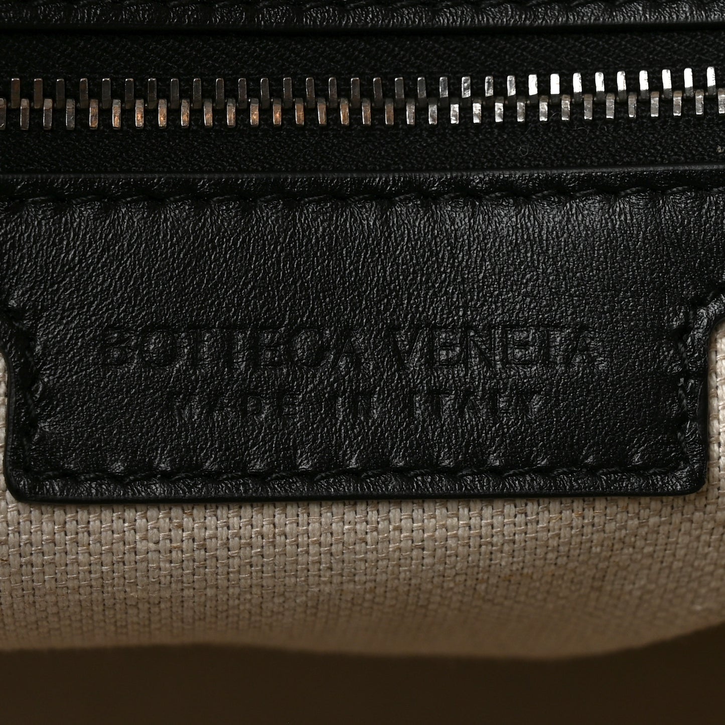 Nappa Intrecciato Helix Weekender Bag Black