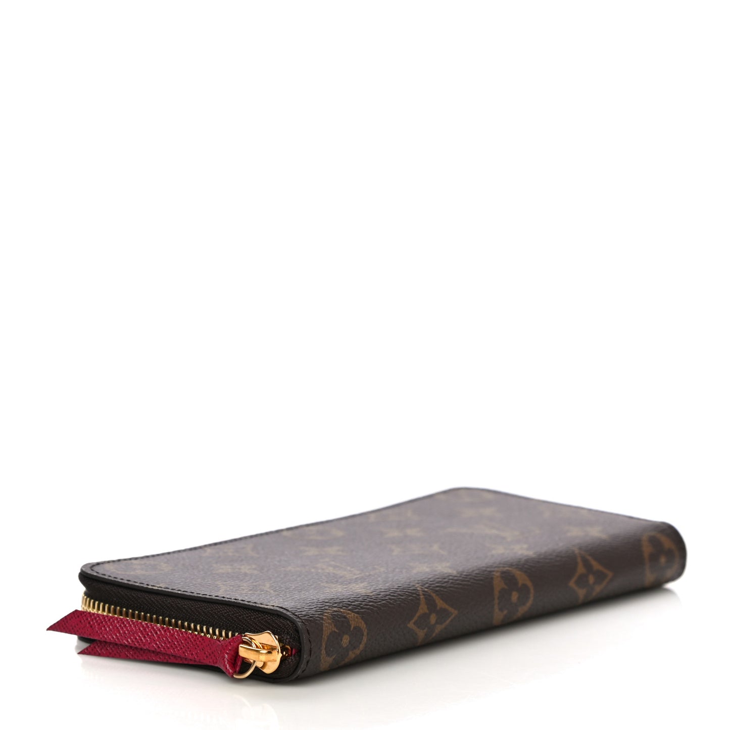 Monogram Clemence Wallet Fuchsia