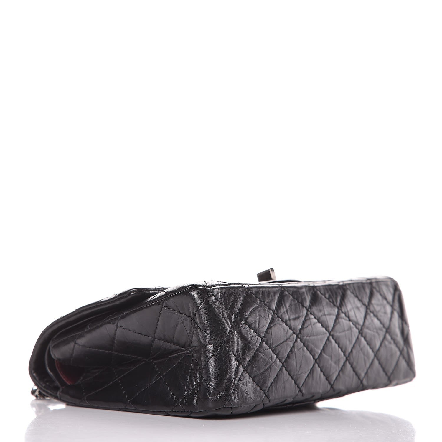 Chanel Aged Calfskin Quilted 2.55 Reissue 225 Flap Black 5 of 16