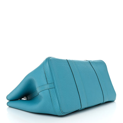 Hermes Vache Country Garden Party 36 MM Turquoise 3 of 16