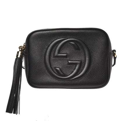 Gucci Pebbled Calfskin Small Soho Disco Bag Black 1 of 7