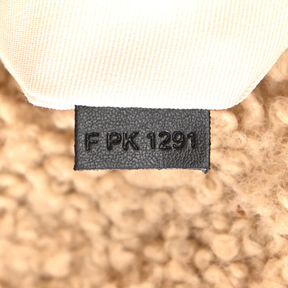 Marc Jacobs Polyester Cotton Medium The Teddy Traveler Tote Bag Beige 7 of 13