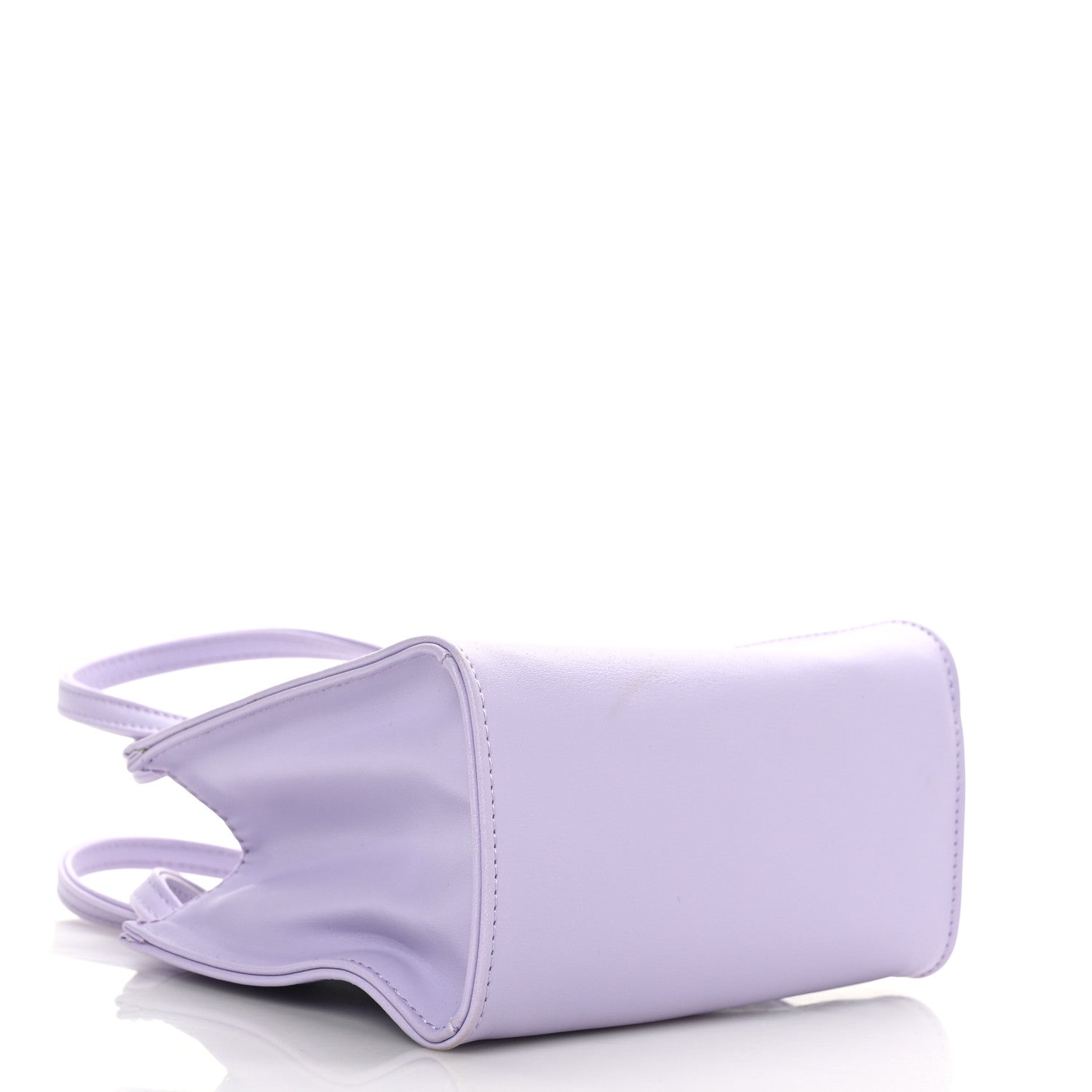 Telfar Vegan Leather Small Shopping Bag Lavender 4 of 9