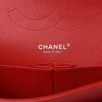 Chanel Lambskin Quilted Jumbo Double Flap Red 5 of 11