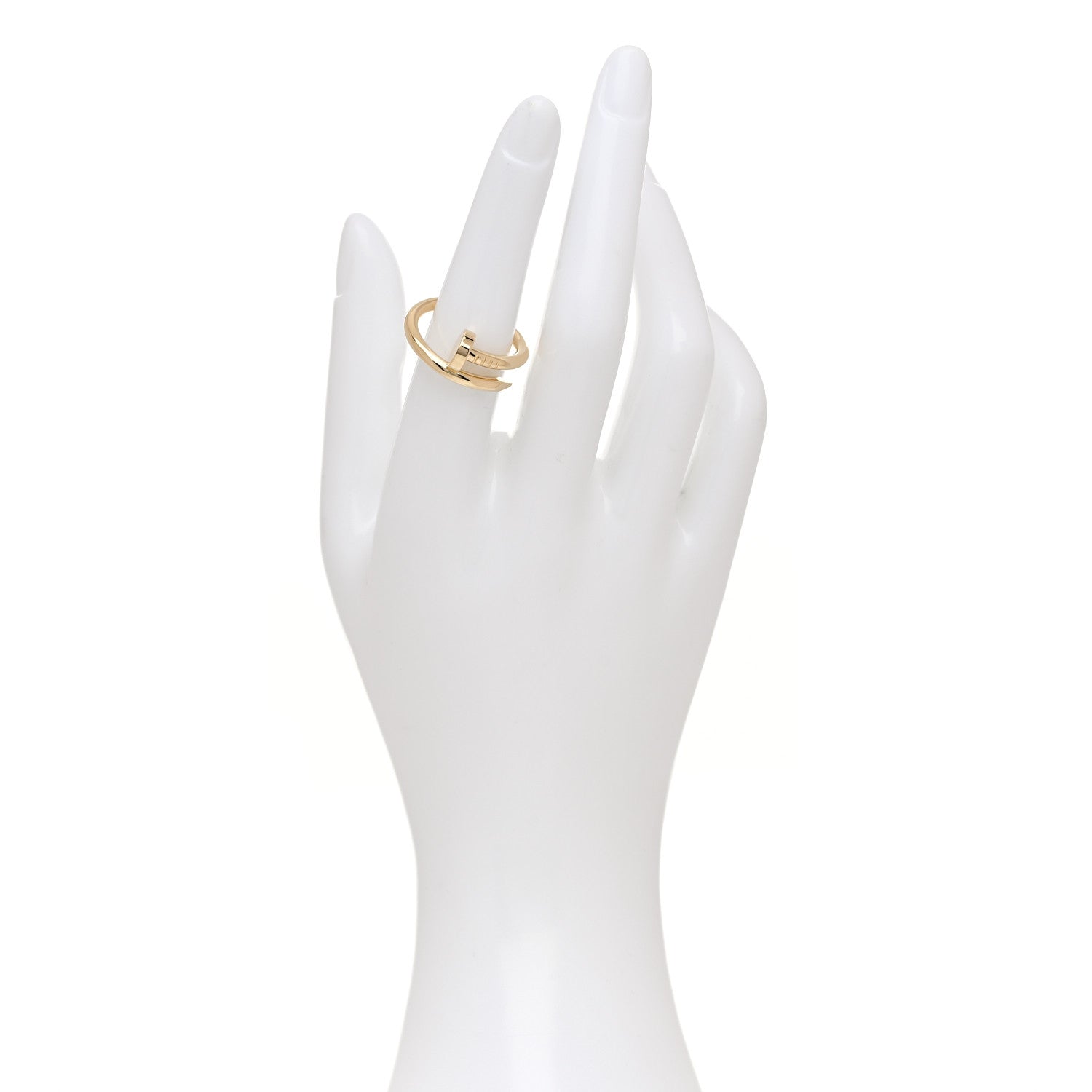 Cartier 18K Yellow Gold Juste Un Clou Ring 54 7 2 of 5
