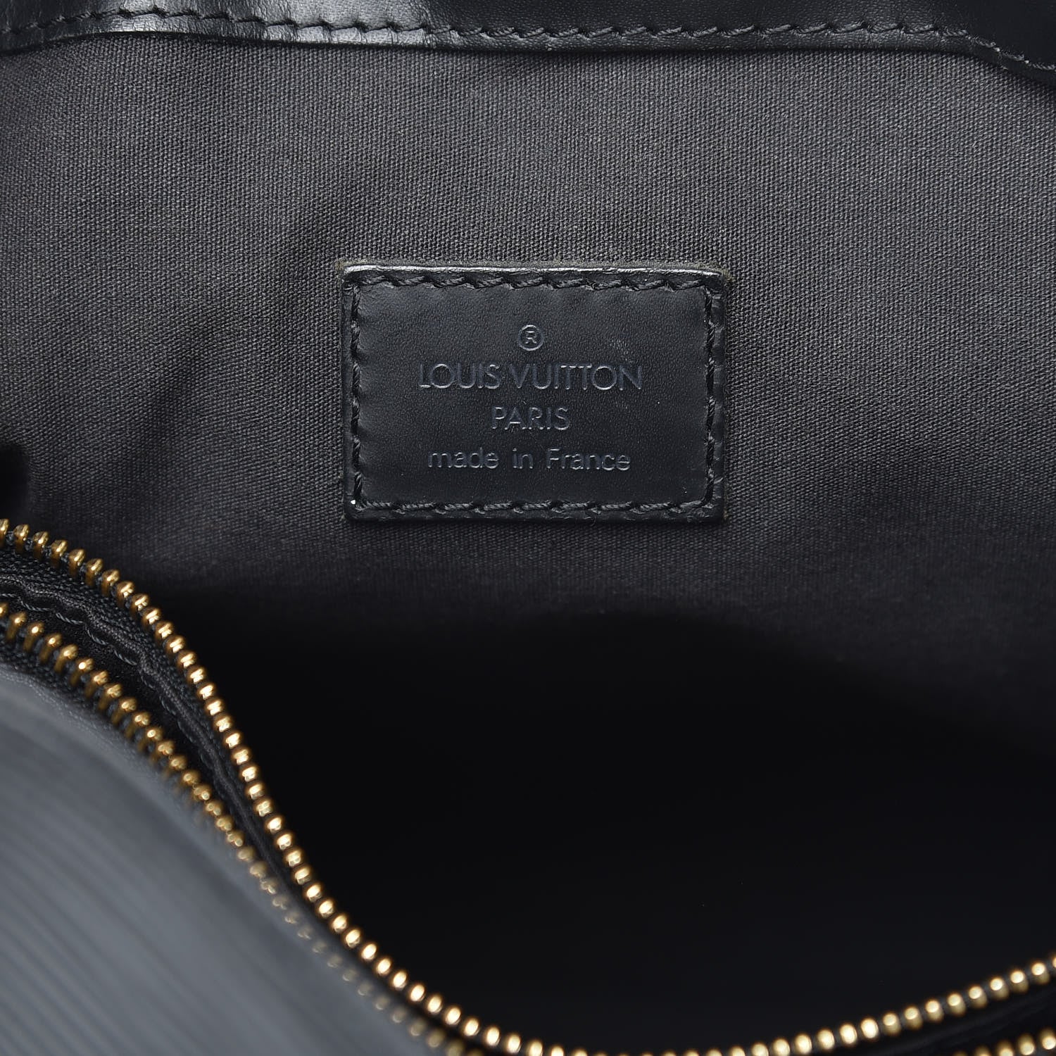 Louis Vuitton Epi Mandara MM Black 6 of 12