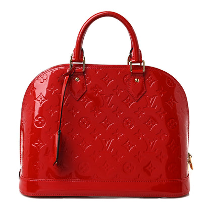 Louis Vuitton Vernis Alma PM Pomme D'Amour 1 of 8