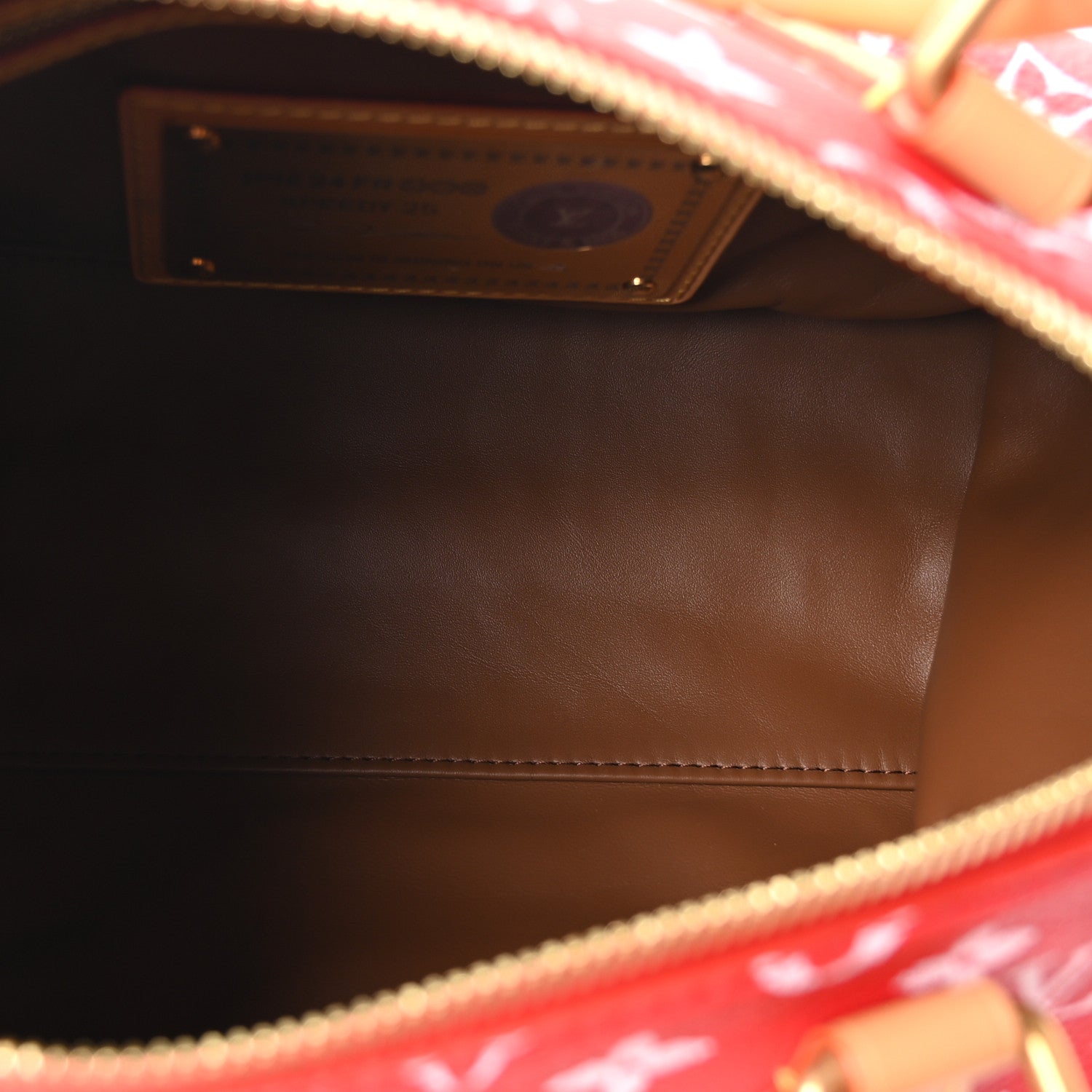Louis Vuitton Soft Calfskin Monogram Speedy P9 Bandouliere 25 Red 5 of 9