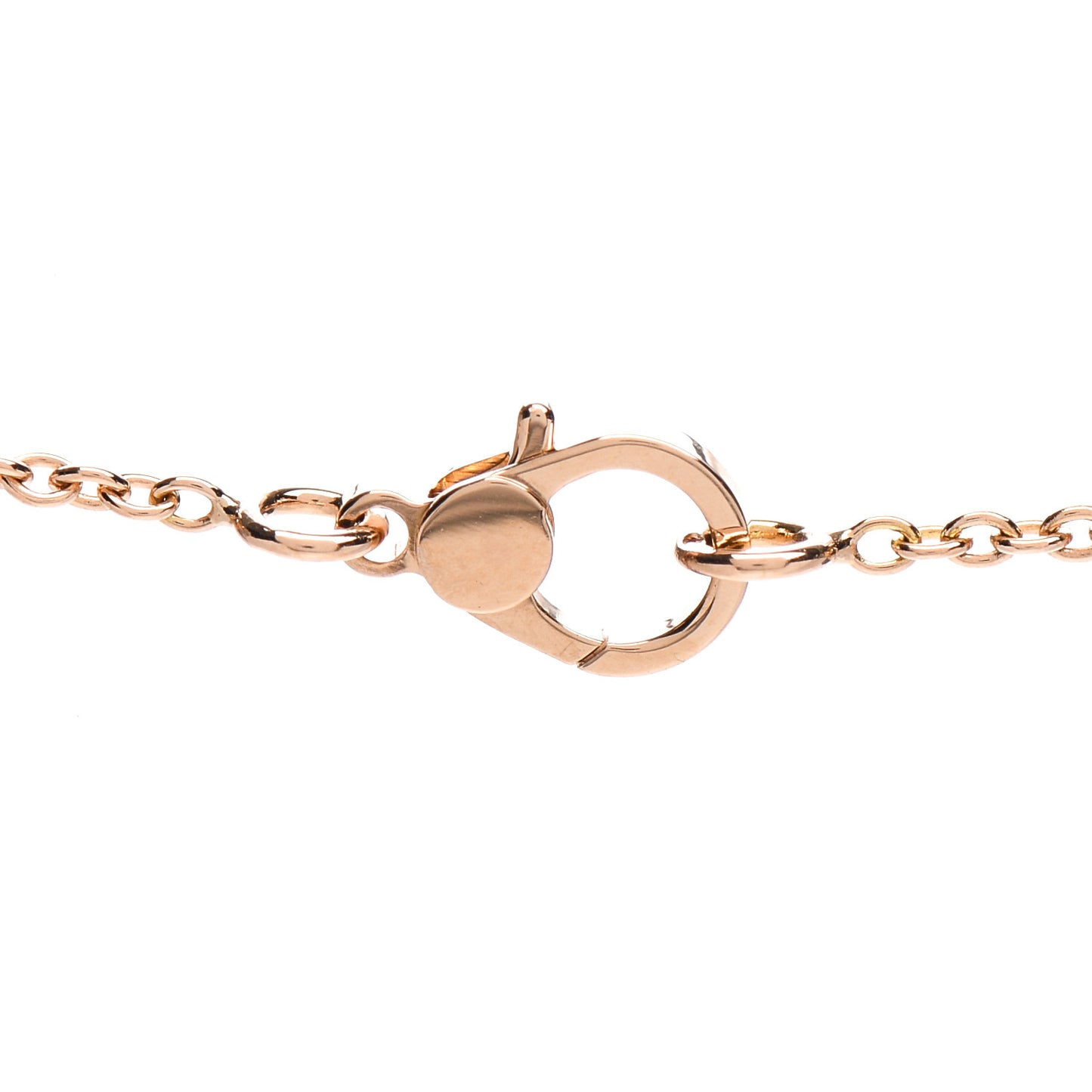 18K Rose Gold Diamond Finesse Pendant Necklace