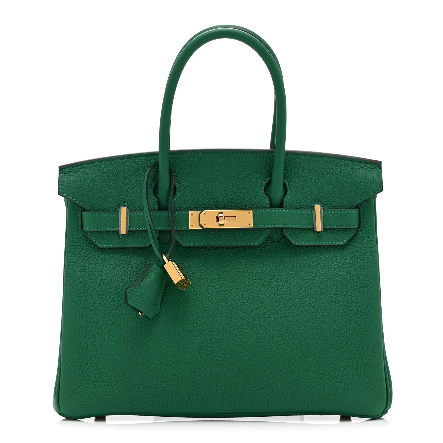 Hermes Togo Birkin 30 Vert Vertigo 1 of 11