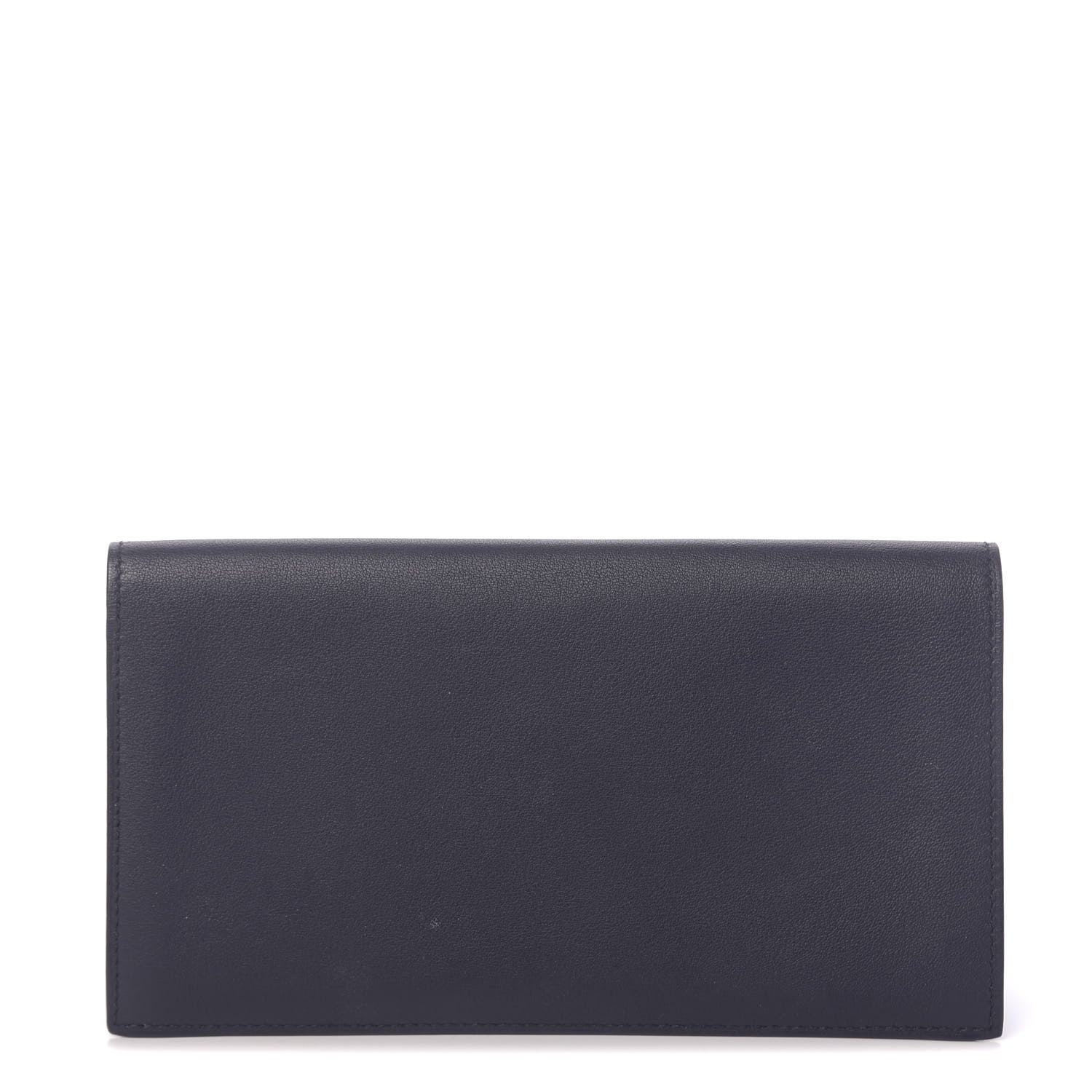 Hermes Swift Citizen Twill Long Combined Wallet Bleu Indigo 1 of 10