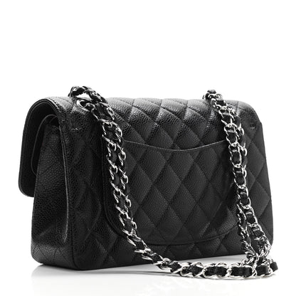 Chanel Caviar Quilted Small Double Flap Black 3 of 11