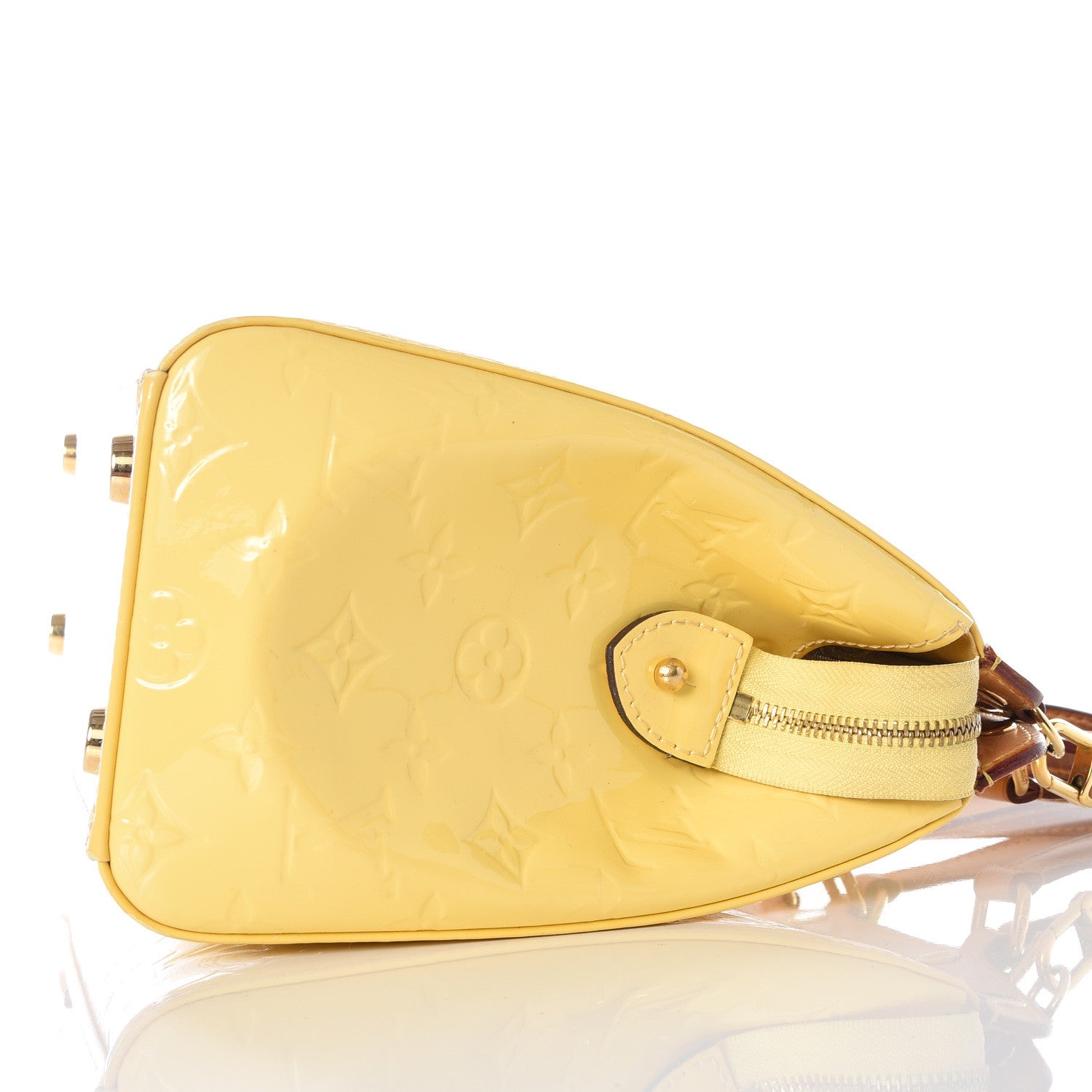 Louis Vuitton Vernis Brea MM Citrine 8 of 12