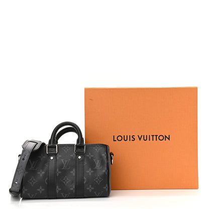 Louis Vuitton Reverse Monogram Eclipse Keepall XS Black 10 of 10