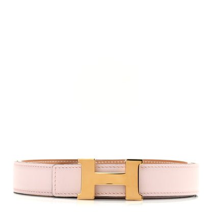 Hermes Swift 24mm Mini Constance H Belt 100 Rose Dragree Gold 1 of 4