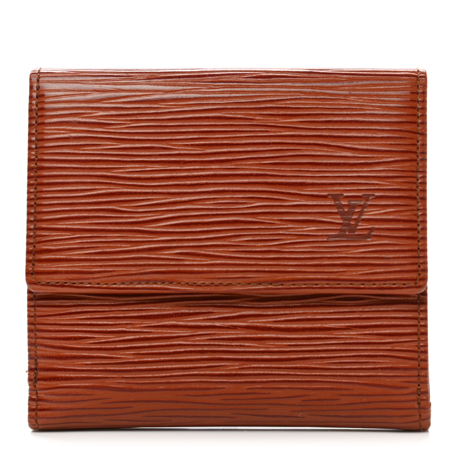 Louis Vuitton Epi Elise Wallet Kenyan Fawn 1 of 13