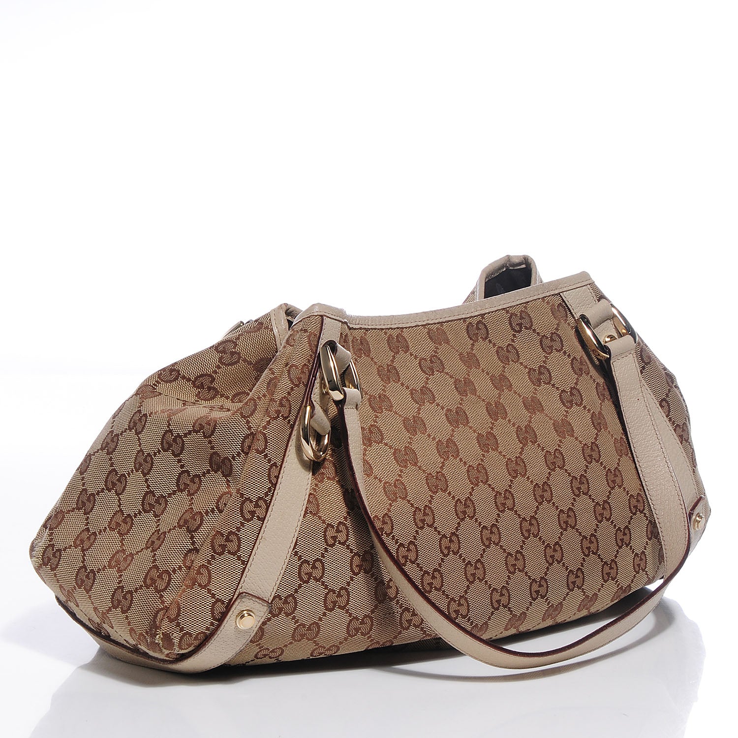 Gucci Monogram Medium Abbey Shoulder Bag Off White 3 of 7