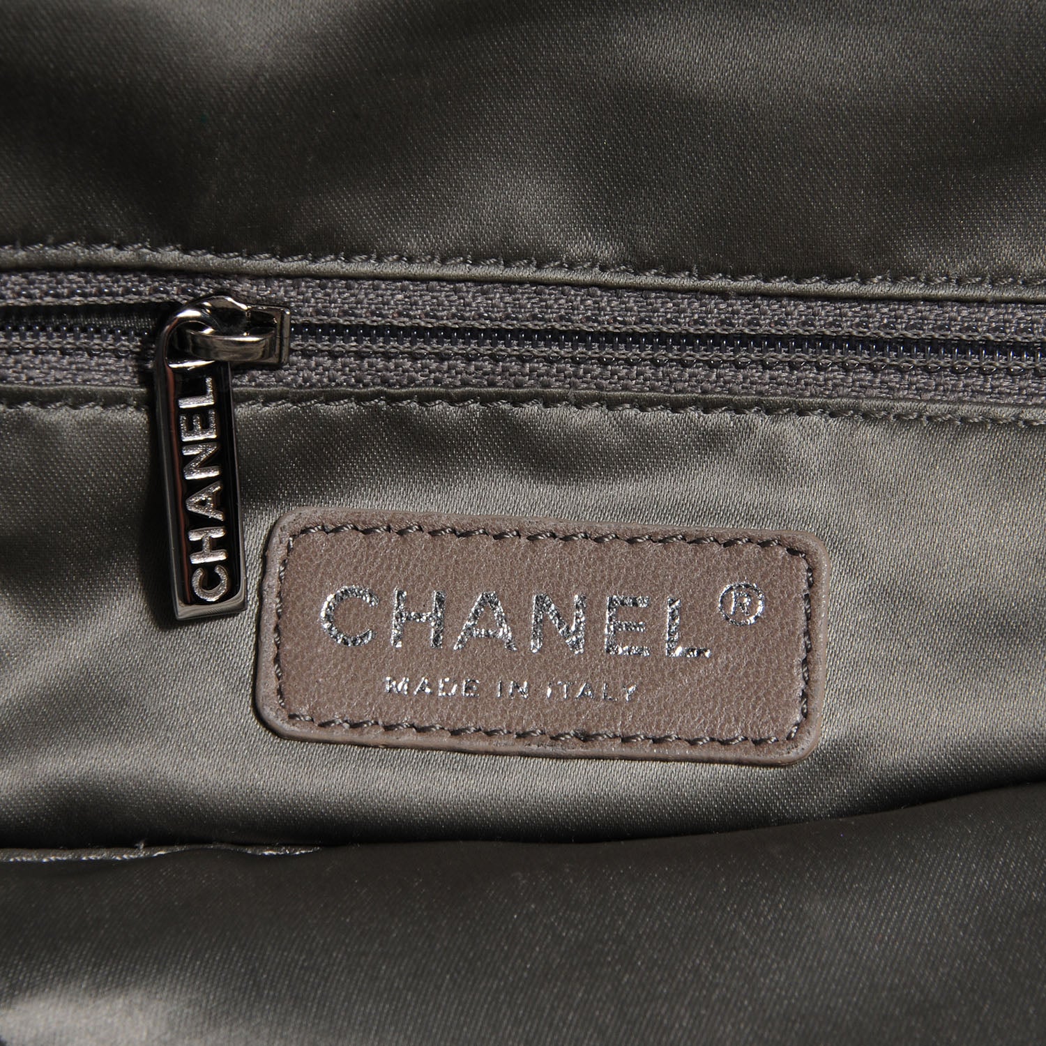 Chanel Lambskin Quilted Sharpei Frame Tote Black 6 of 7