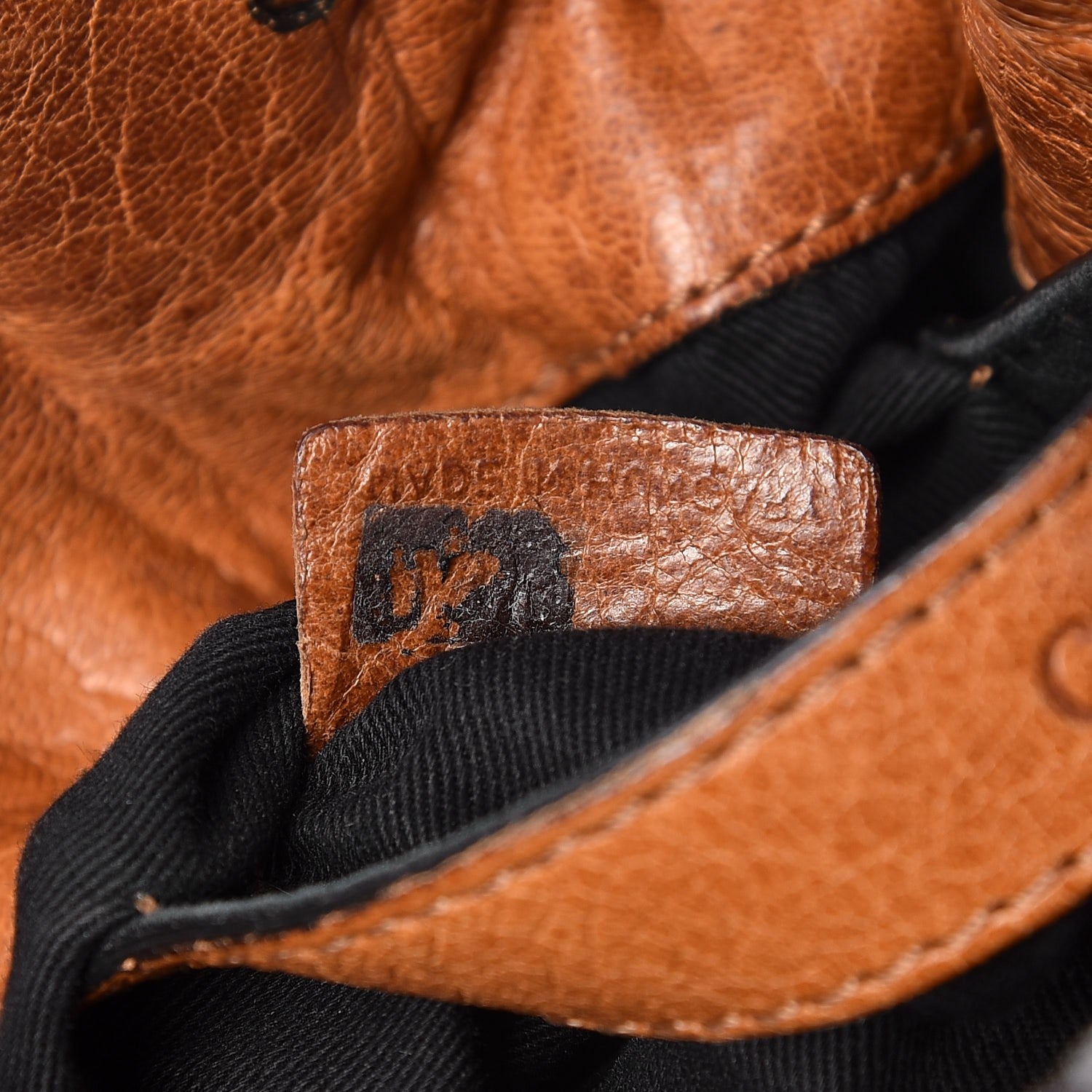 Chloe Crinkled Lambskin Ethel Satchel Tan 8 of 13