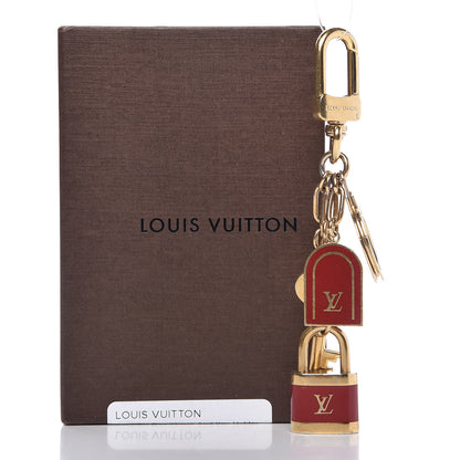 Louis Vuitton Canedas Bag Charm and Key Holder Red 5 of 5