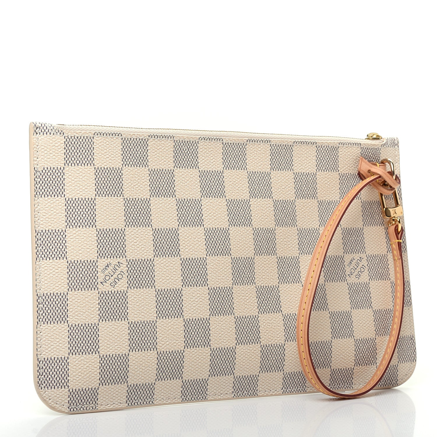 Louis Vuitton Damier Azur Neverfull MM GM Pochette 3 of 7
