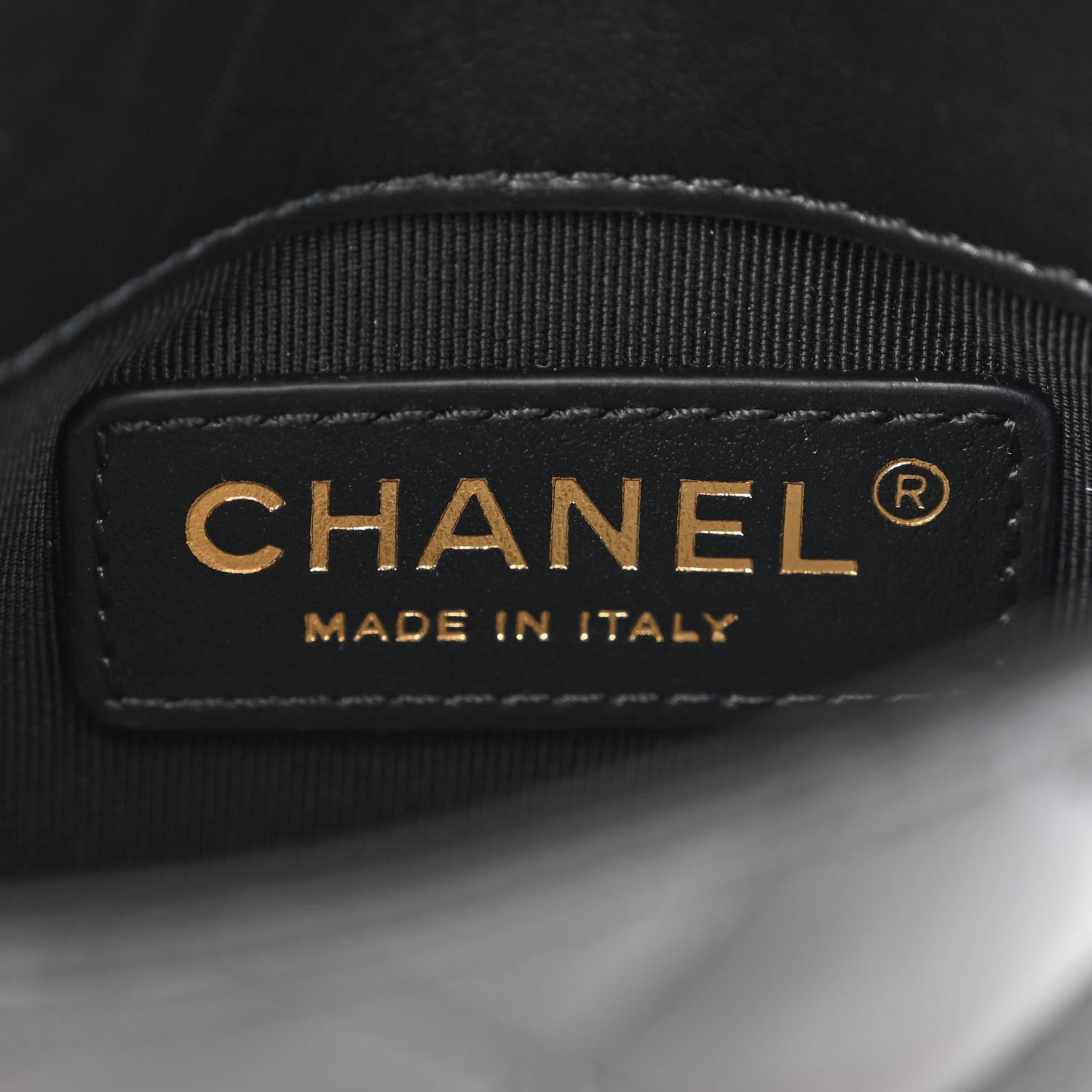Chanel Lambskin Quilted Side Packs White Black 6 of 16