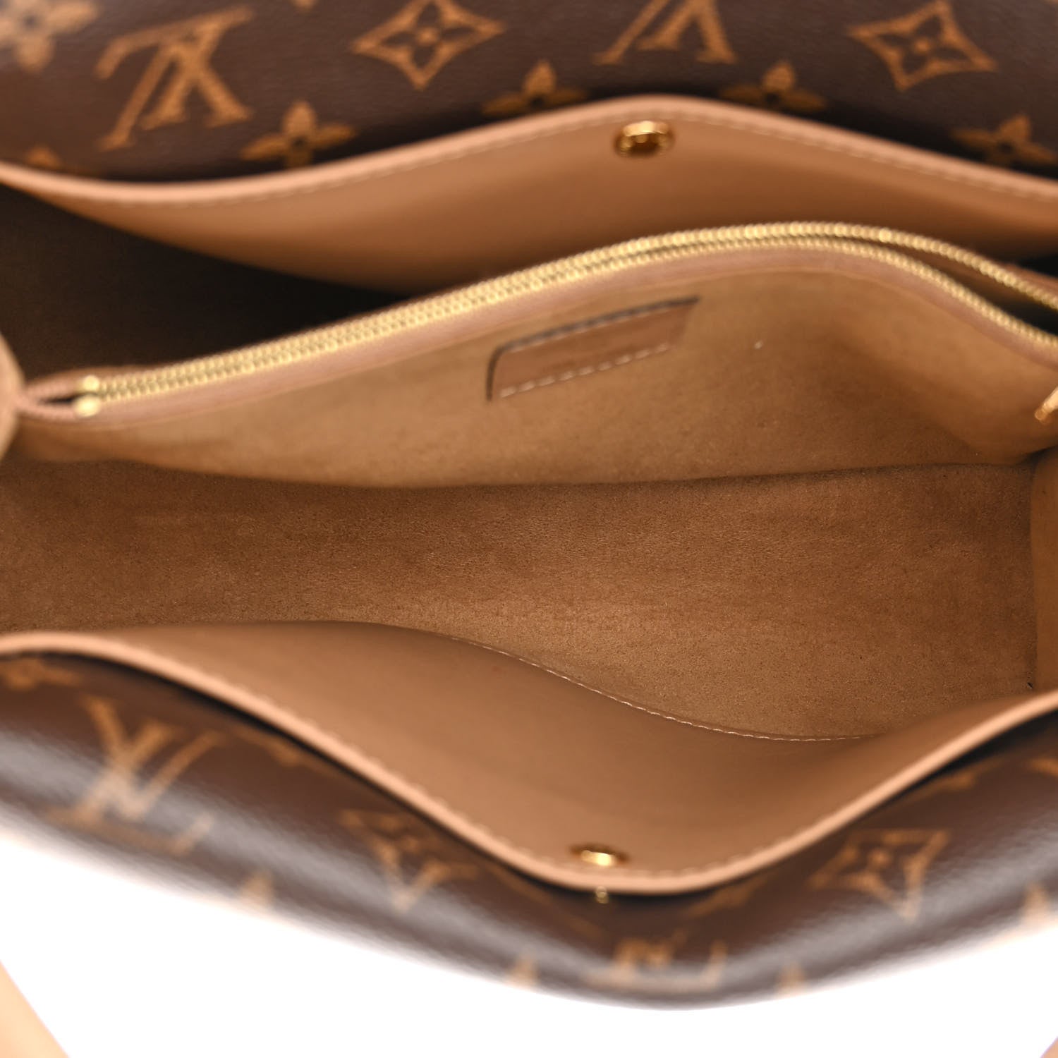 Louis Vuitton Grained Calfskin Monogram Double V Sesame 5 of 11
