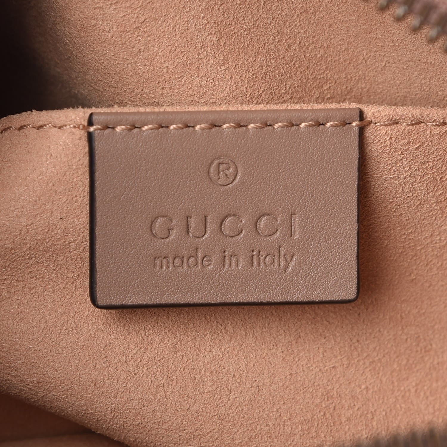 Gucci Calfskin Matelasse GG Marmont Belt Bag 85 34 Porcelain Rose 6 of 8