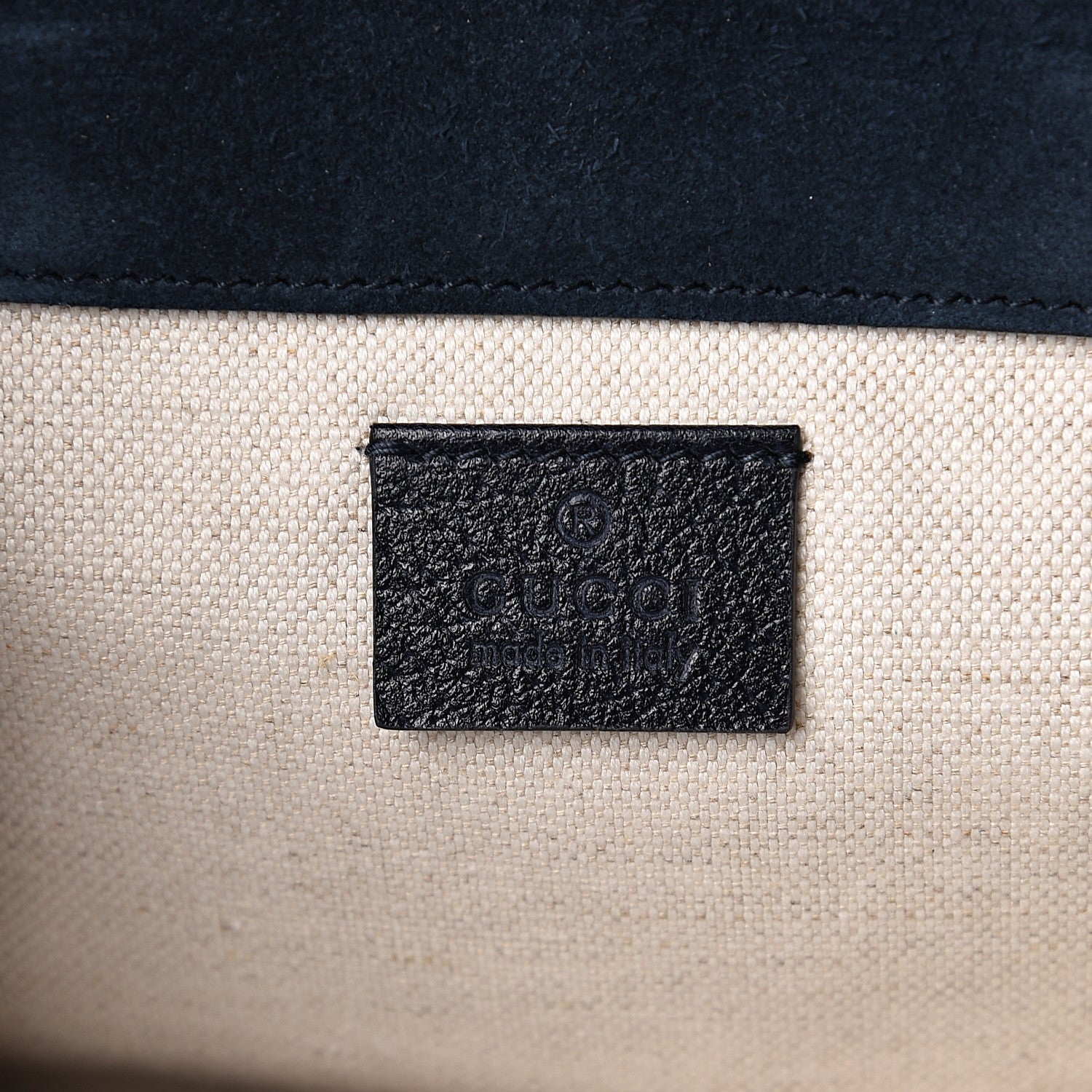 Gucci Suede Web Small Neo Vintage Double Flap Messenger Bag Blue 5 of 9