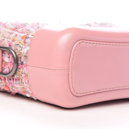 Chanel Tweed Calfskin Small Gabrielle Hobo Light Pink 8 of 11