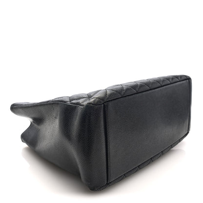Chanel Caviar Quilted Grand Shopping Tote GST Black 4 of 10