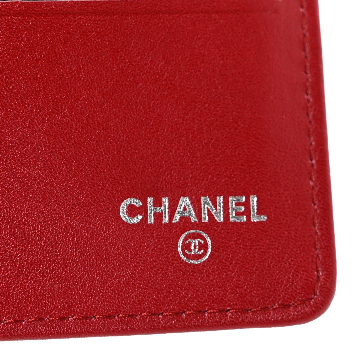 Chanel Patent Calfskin Quilted Large Brilliant Flap Wallet Dark Red 6 of 12