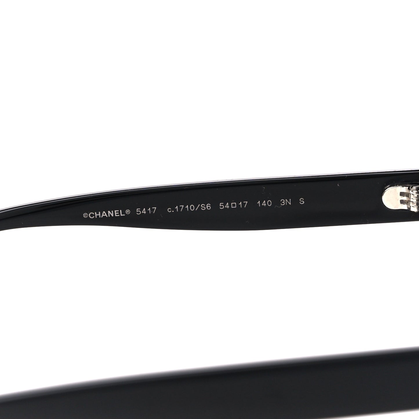 Acetate Square Sunglasses 5417 Black